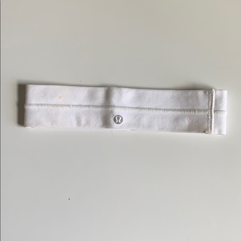 White Lululemon Headband